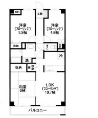 PALACE AZALEA(パレスアゼリアの物件間取画像